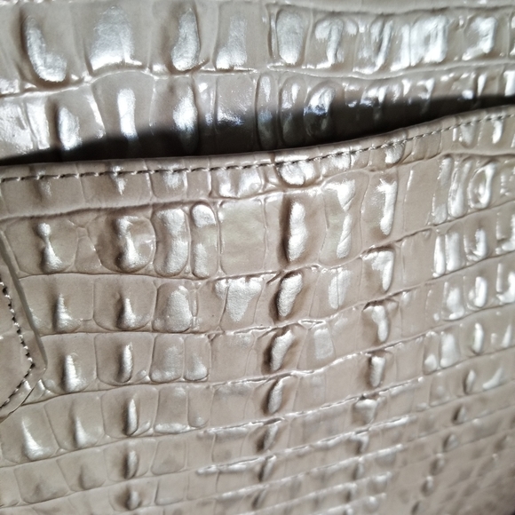 Brahmin Jayden Tote Warm Grey La Scala Set NWT - Picture 7 of 16